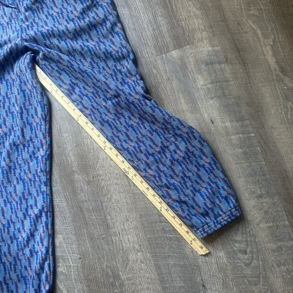 Patagonia Fleece Pants Sweats‎ Bottoms Men's XL Pattern Aztec Trippy Vintage